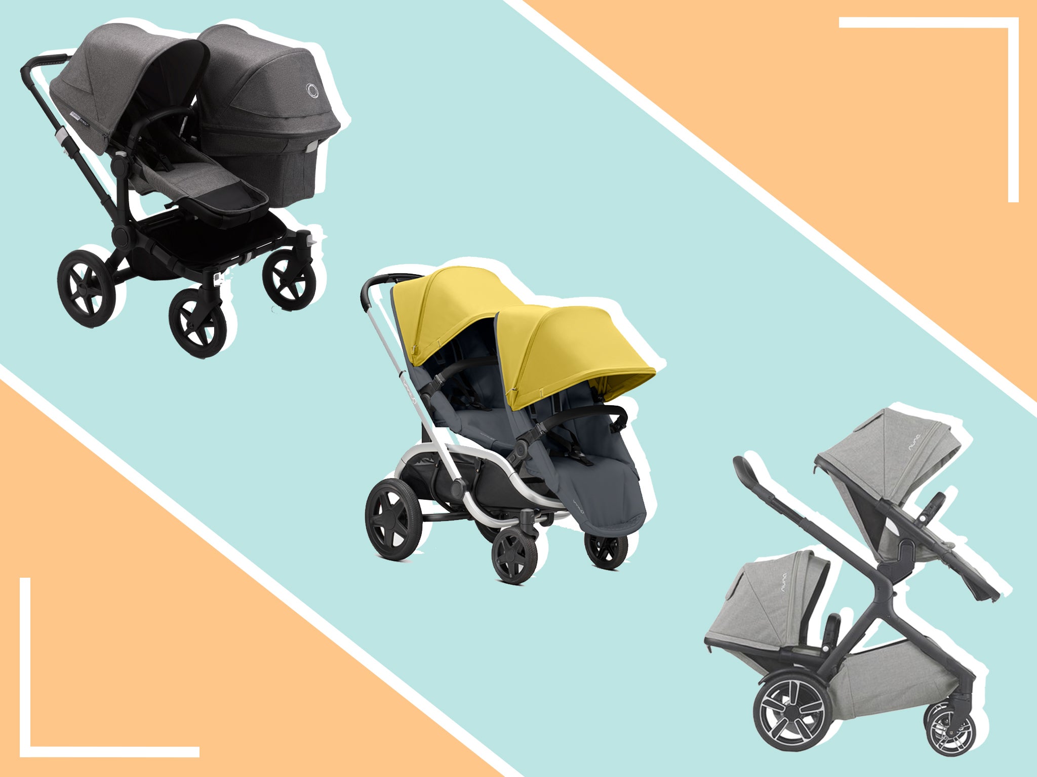 Stroller clips to make a double sale